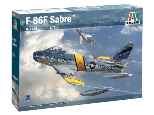 1426 Italeri Американский реактивный истребитель F-86F Sabre (1:72)