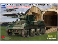 CB35210 Bronco Британский лёгкий танк A17 Vickers Tetrarch Mk.I/MkICS (1:35)
