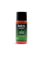 Краска акриловая BRIL Armor Color Транспортно-красный, 15 мл.