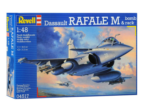 04517 Revell Французский многоцелевой самолет Dassault Rafale (1:48)