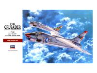 07225 Hasegawa Палубный истребитель F-8E Crusader (1:48)