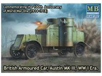 72007 Master Box Британский бронированный автомобиль, Остин, МК III, 1 МВ" (1:35) 72007 Master Box Британский бронированный автомобиль, Остин, МК III, 1 МВ" (1:35)