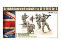 35GM0016 Gecko Models Британская пехота в бою (Набор 2) (1:35)