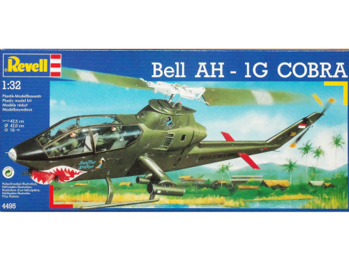 04495 Revell Американский ударный вертолет Bell AH-1G Кобра (1:32)