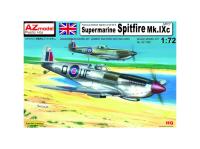 AZ7390 AZ Model Британский истребитель Supermarine Spitfire Mk.IX (1:72)