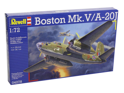 04278 Revell Британский бомбардировщик Boston Mk. IV/V (1:72)