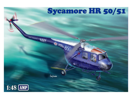 AMP48-006 AMP Вертолёт Bristol Sycamore HR 50/51 ВМС Австралии (1:48)