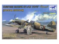 FB4009 Bronco Истребитель Curtiss Hawk 81-A2 "AVG" (Special Edition) (1:48)
