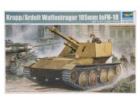 01586 Trumpeter Немецкая САУ Krupp/Ardelt Waffentrager 105 мм. leFH-18 (1:35)
