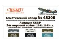 48305 АКАН Истребительная авиация СССР 2-й мировой войны 1941-43 г.