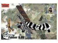 Rod415 Roden Легкий скоростной истребитель Fokker D.VII (Fokker-Bult, Early) (1:48)