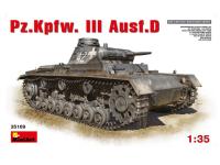 35169 MiniArt Немецкий средний танк Pz.Kpfw.III Ausf.D (1:35)