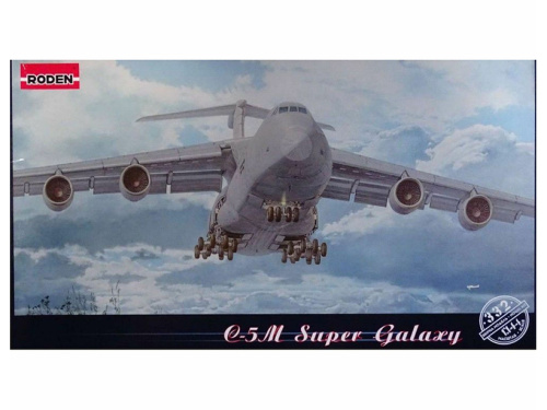 Rod332 Roden Американский военно-транспортный самолёт Lockheed C-5M  Super Galaxy (1:48)