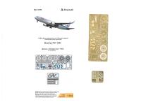 144219 Фототравление Микродизайн Boeing 767-300 (Звезда) (1:144) 144219 Фототравление Микродизайн Boeing 767-300 (Звезда) (1:144)