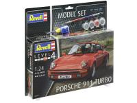 67179 Revel Подарочный набор с моделью автомобиля Porsche 911 Turbo (1:24)