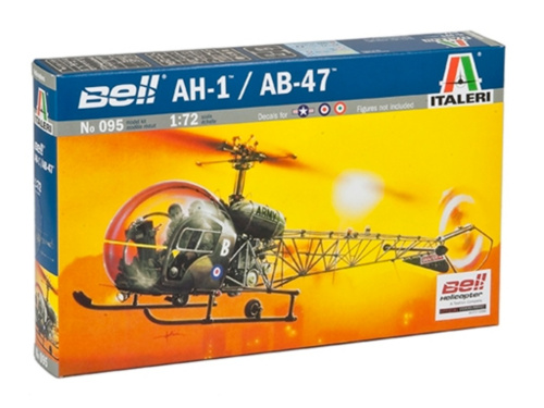 0095 Italeri Американский вертолет AH-1/AB-47 (1:72)