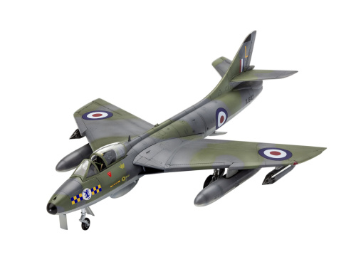 63908 Revell Подарочный набор. Британский истребитель Hawker Hunter FGA. 9 (1:72)