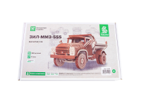 Конструктор из дерева. ЗИЛ-ММЗ-555, 1:35. Baumi 11109