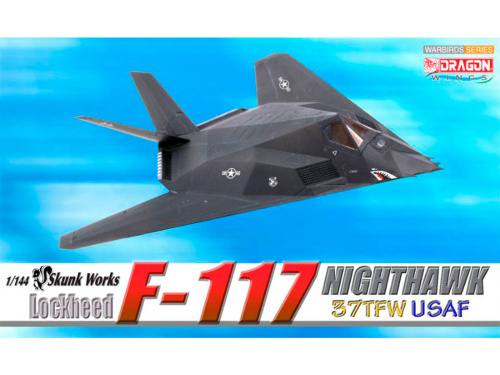 51019 Dragon Американский самолет Lockheed F-117 Nighthawk, 37th TFW, USAF (1:144)