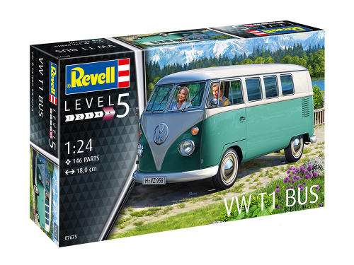 67675 Revell Подарочный набор. Автобус VW T1 Bus (1:24)