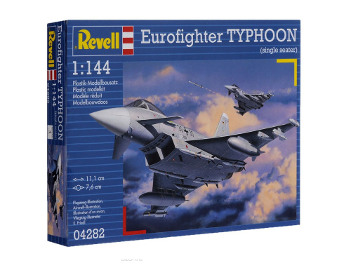 04282 Revell Многоцелевой самолет Eurofighter Typhoon (1:144)