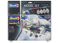63907 Revell Подарочный набор. Британский боевой биплан British S.E. 5a (1:48) 63907 Revell Подарочный набор. Британский боевой биплан British S.E. 5a (1:48)
