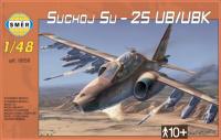 0858 Smer Штурмовик Су-25УБ/УБК (1:48)