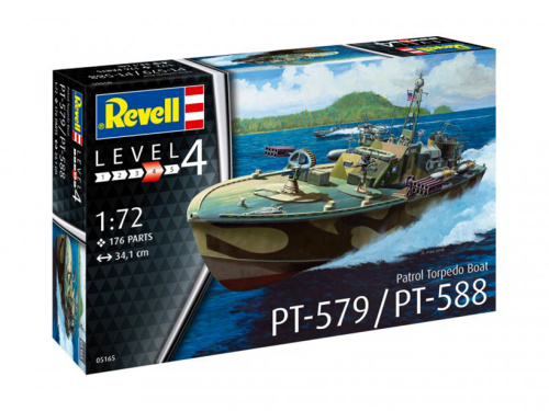 05165 Revell Патрульный торпедный катер ПТ-588/ПТ-57 (1:72)