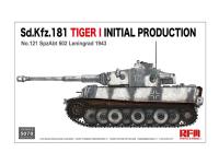 RM-5078 RFM Немецкий тяжелый танк Sd.KfZ.181 Tiger I initial production No.121 (1:35)