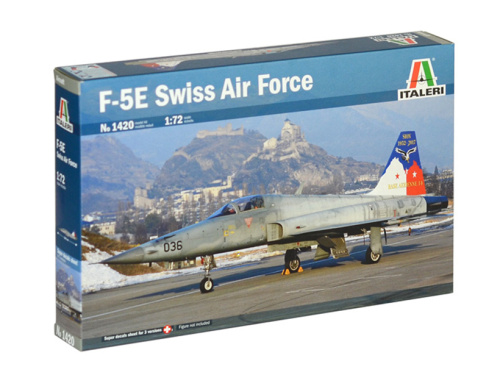 1420 Italeri Самолёт F-5E Swiss Air Force (1:72)
