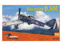 DW32001 Dora Wings Истребитель Dewoitine D.500 (1:32)