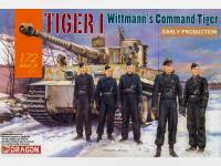 7575 Dragon Немецкий тяжелый танк Tiger I (ранний выпуск), М. Виттмана (1:72)
