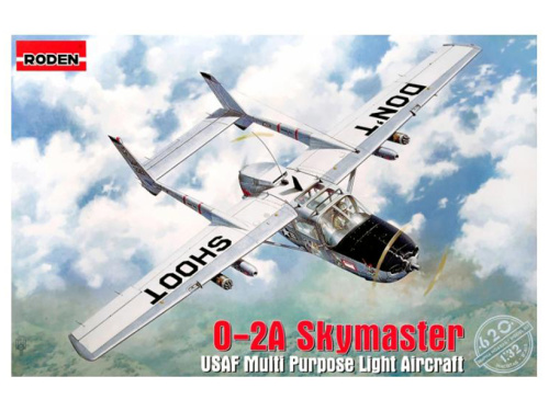 Rod620 Roden Самолет целеуказания Cessna O-2 Skymaster (1:32)