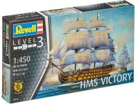 05819 Revel Парусник Королевского флота Великобритании HMS Victoryl (1:450)