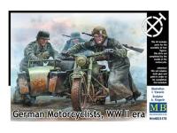 35178 Master Box Немецкие мотоциклисты, период Второй Мировой войны (1:35)