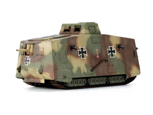 TS-017S Meng Немецкий танк A7V (Krupp) и двигатель (1:35)