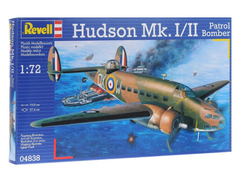 04838 Revell Американский бомбардировщик Hudson Mk.I/II  (1:72)
