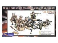 35GM0013 Gecko Models Британский пулеметный расчет в бою (1:35)