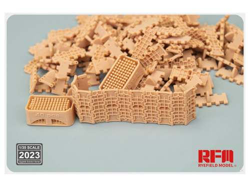 RM-2023 RFM Рабочие гусеничные траки для T-34 (3D printed ) (1:35)