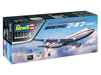 05686 Revell Подарочный набор с моделью самолета Boeing 747-100, 50th Anniversary (1:144) 05686 Revell Подарочный набор с моделью самолета Boeing 747-100, 50th Anniversary (1:144)