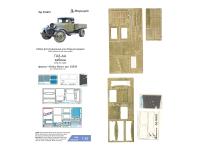 035623 Фототравление Микродизайн ГАЗ-АА (Hobby Boss) кабина (1:35)