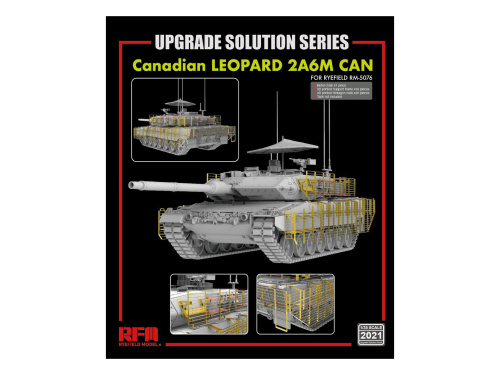 RM-2021 RFM Набор дополнений для 5076 Canadian Leopard 2A6M (1:35)