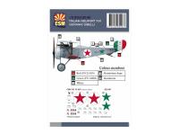 D32-007 Copper State Models Декали Nieuport XVII, персональная маркировка Джованни Сабелли (1:32)