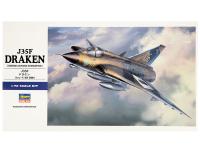 01578 Hasegawa Перехватчик ВВС Швеции J35F Draken (1:72)