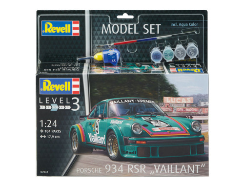 67032 Revell Подарочный набор Автомобиль Porsche 934 RSR «Vaillant» (1:24)