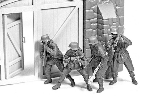 3584 Master Box Немецкая пехота в Западной Европе. 1944-1945 гг. (1:35)