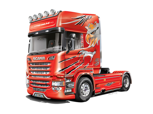 3906 Italeri Седельный тягач Scania Streamline R730 V8 (1:24)