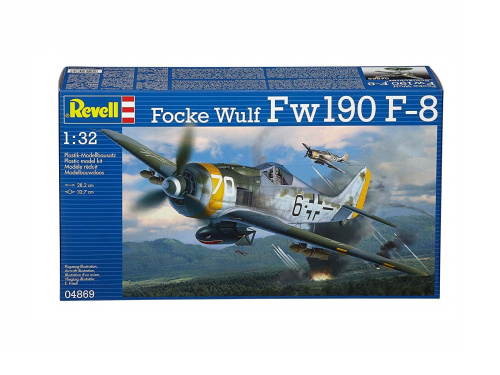 04869 Revell Немецкий самолет Фокке-Вульф FW-190 F-8 (1:32)