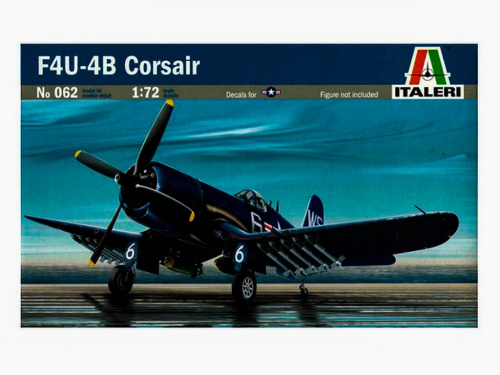 0062 Italeri Американский палубный истребитель F4U-4B Corsair (1:72)