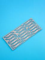 3932 JAS Набор скрайберов, 0.2 мм, к цанговому зажиму, 18 шт.